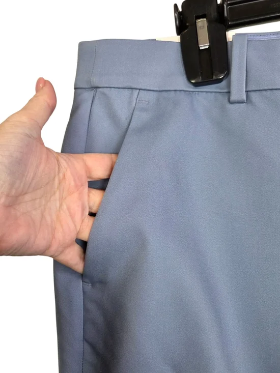 H&M Pale Blue Tailored Ankle Panta Size 16 - Picture 4 of 8